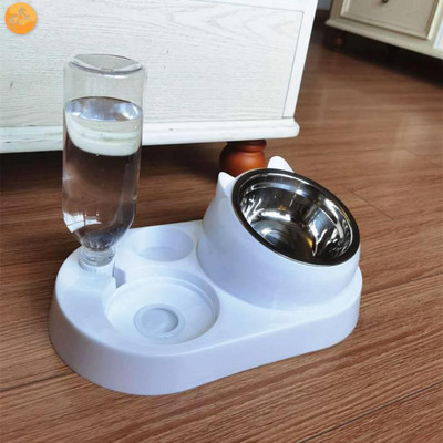 Kahekordne kauss veeautomaatiga kassidele