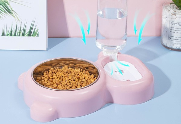 Automaatne veeautomaat ja toidukauss