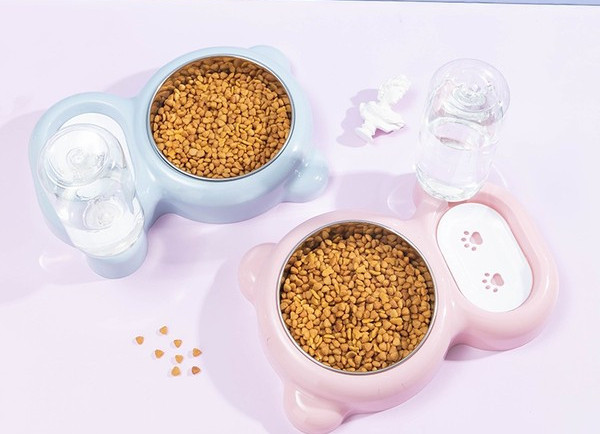 Automaatne veeautomaat ja toidukauss