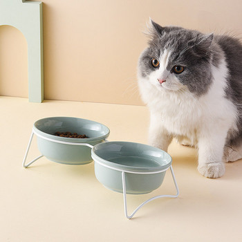 Керамична купичка за храна за котки в различни модели