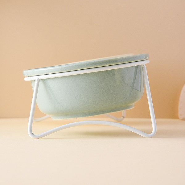 Bol din ceramica pentru mancarea pisicilor in diferite modele