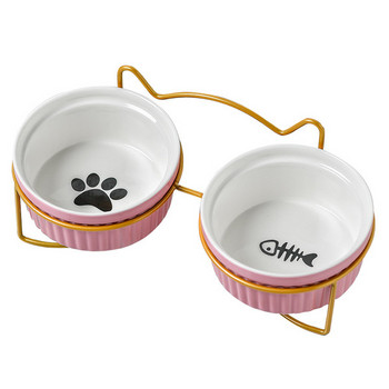 Керамична купа за храна на котки - няколко модела