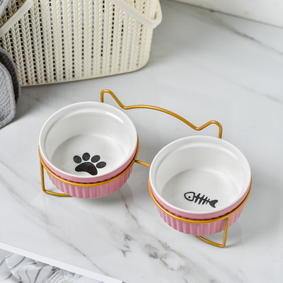 Κεραμικό μπολ για γατοτροφή - πολλά μοντέλα