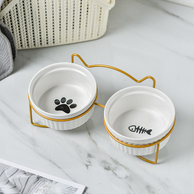 Κεραμικό μπολ για γατοτροφή - πολλά μοντέλα