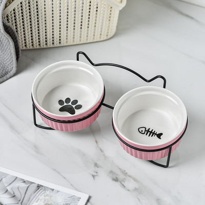 Κεραμικό μπολ για γατοτροφή - πολλά μοντέλα