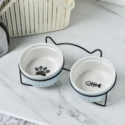 Κεραμικό μπολ για γατοτροφή - πολλά μοντέλα