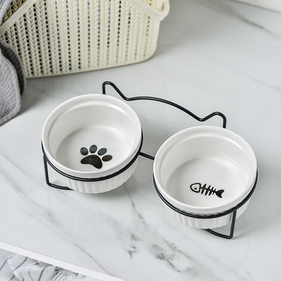 Κεραμικό μπολ για γατοτροφή - πολλά μοντέλα