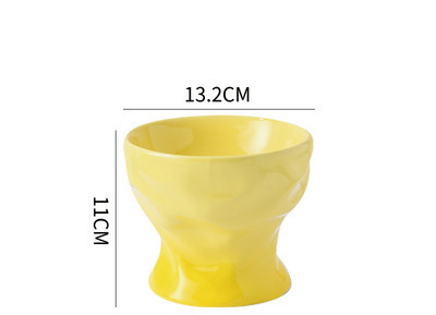 Υψηλό κεραμικό μπολ για γατοτροφή