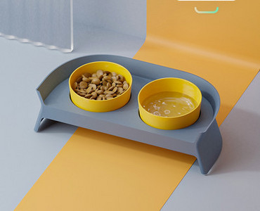 Πλαστικό μπολ για γατοτροφή σε τέσσερα χρώματα