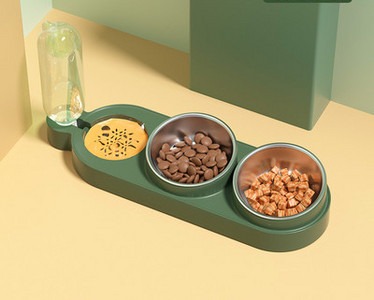 Μπολ φαγητού με δοσομετρητή νερού - διαφορετικά μοντέλα