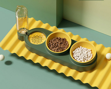 Μπολ φαγητού με δοσομετρητή νερού - διαφορετικά μοντέλα