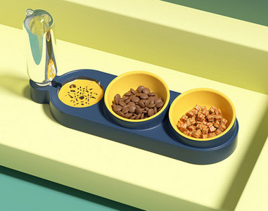 Μπολ φαγητού με δοσομετρητή νερού - διαφορετικά μοντέλα