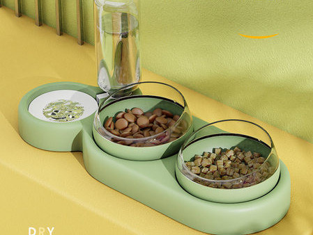 Food bowl with water dispenser - different models