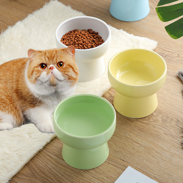 Керамична котешка купа за храна - няколко размера