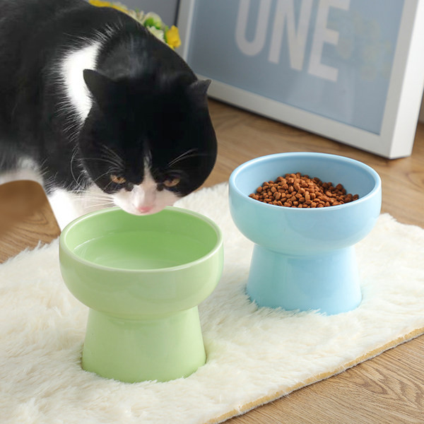 Керамична котешка купа за храна - няколко размера