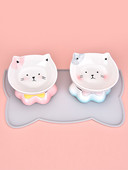 Висока керамична карта с форма на котка