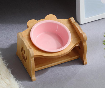 Bol dublu pentru hrana pisicilor