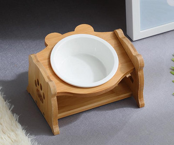 Bol dublu pentru hrana pisicilor