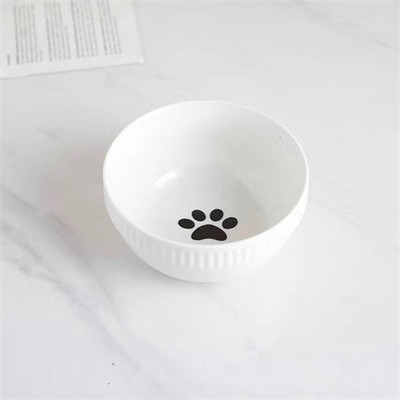 Κεραμικό μπολ φαγητού με απλικέ