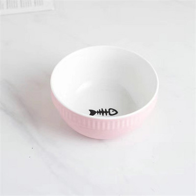 Κεραμικό μπολ φαγητού με απλικέ