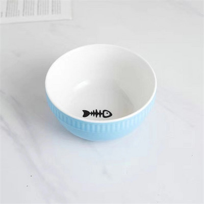 Κεραμικό μπολ φαγητού με απλικέ