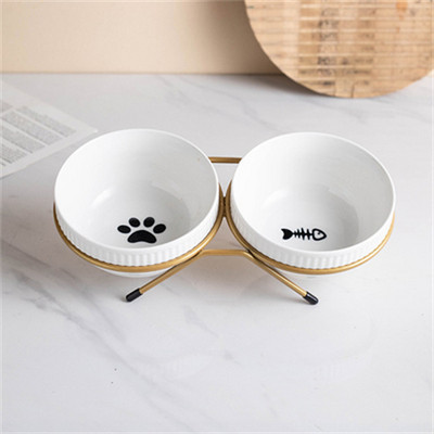 Κεραμικό μπολ φαγητού με απλικέ