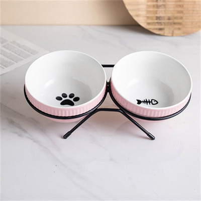 Κεραμικό μπολ φαγητού με απλικέ