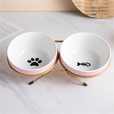 Κεραμικό μπολ φαγητού με απλικέ