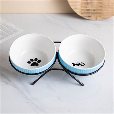 Κεραμικό μπολ φαγητού με απλικέ