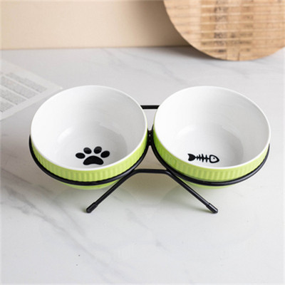 Κεραμικό μπολ φαγητού με απλικέ