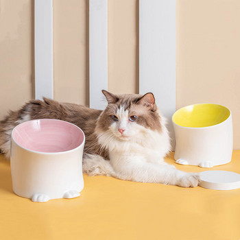 Керамична купа за крана на котки 