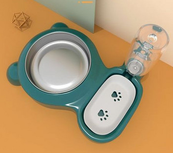 Котешка купа с диспенсър за вода