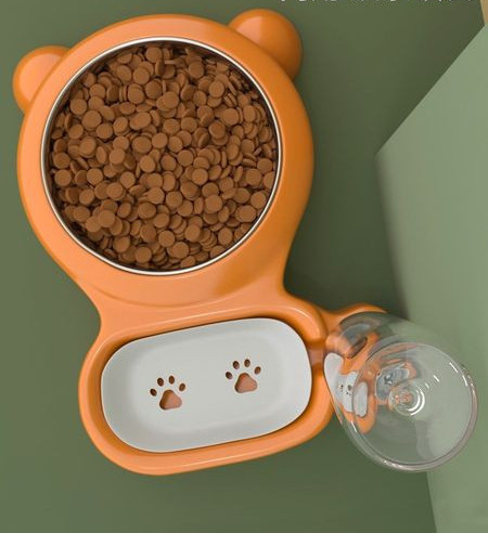 Μπολ γάτας με διανομέα νερού