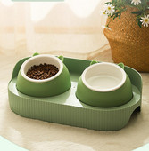 Двойна котешка купа за вода и храна - два модела