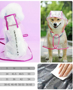 Pelernă de ploaie pentru câini - mai multe modele