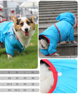 Pelernă de ploaie pentru câini - mai multe modele