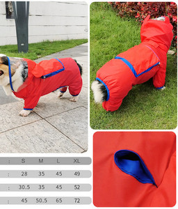 Pelernă de ploaie pentru câini - mai multe modele