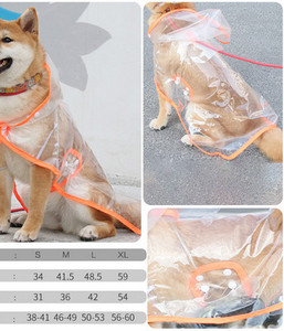 Pelernă de ploaie pentru câini - mai multe modele