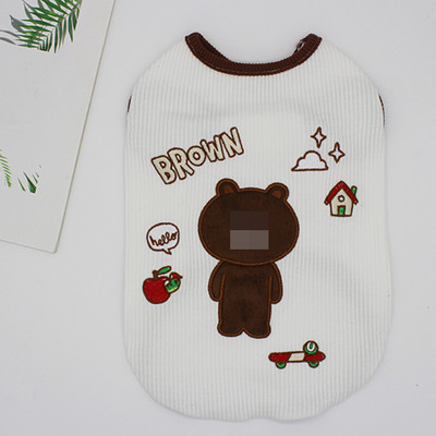 Μοντέρνο φανελάκι σε διαφορετικά μοντέλα για σκύλους