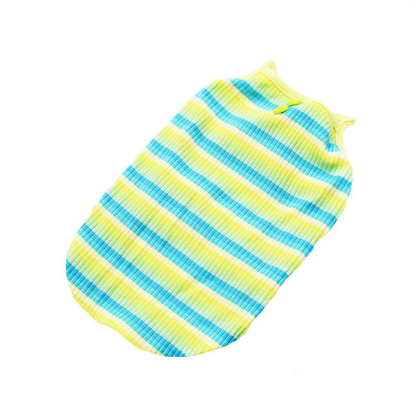 Раиран потник от рипсено трико за кучета