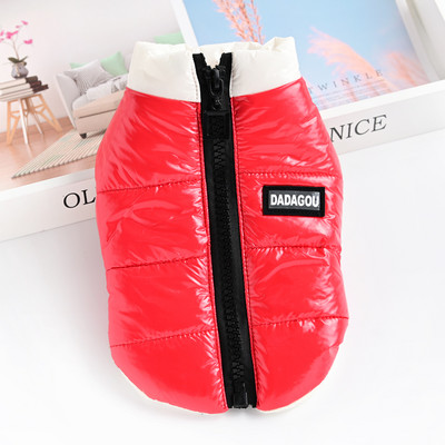 Moderan prsluk za pse sa patentnim zatvaračem u tri boje