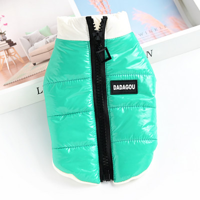 Moderan prsluk za pse sa patentnim zatvaračem u tri boje