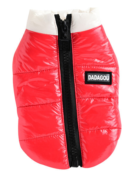 Moderan prsluk za pse sa patentnim zatvaračem u tri boje