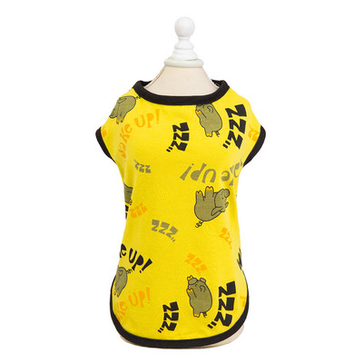 Ριγέ καλοκαιρινή μπλούζα για σκύλους