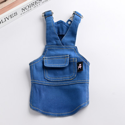 Rochie din denim pentru caini in trei culori