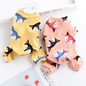 Βαμβακερή φόρμα με χρωματιστό σχέδιο