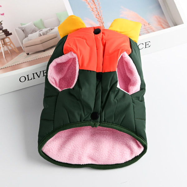 Soe talvevest kõrge kaelarihmaga koertele