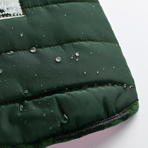 Soe talvevest kõrge kaelarihmaga koertele