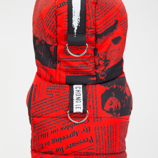 Πολύχρωμα ρούχα με κουκούλα για σκύλους