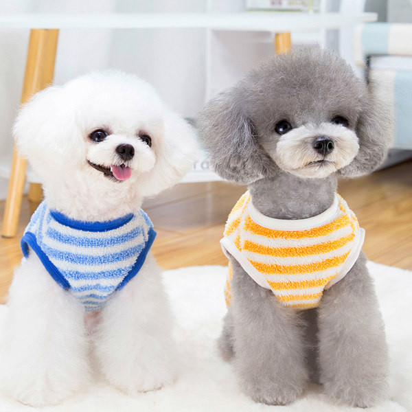 Rochie in dungi cu nasturi